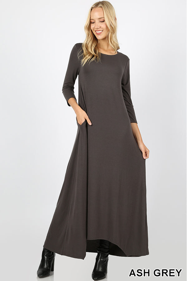 zenana premium maxi dress