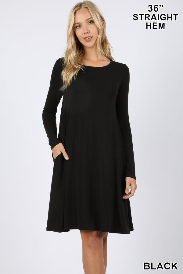 zenana premium dress with pockets