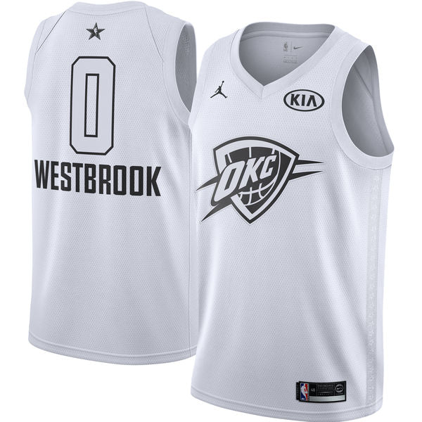 russell westbrook white jersey