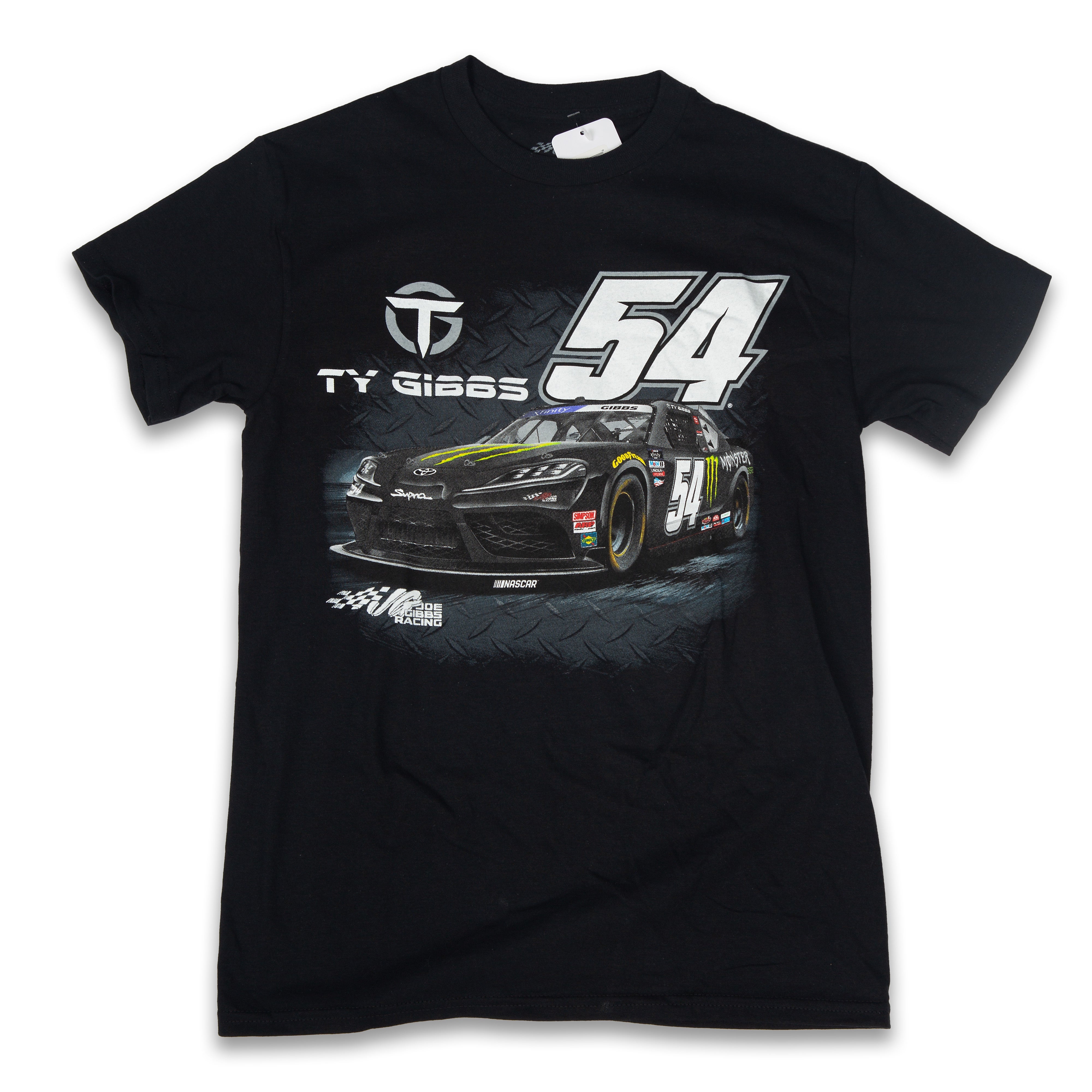 Ty Gibbs 2022 Monster Xfinity Car Tee – Joe Gibbs Racing Store