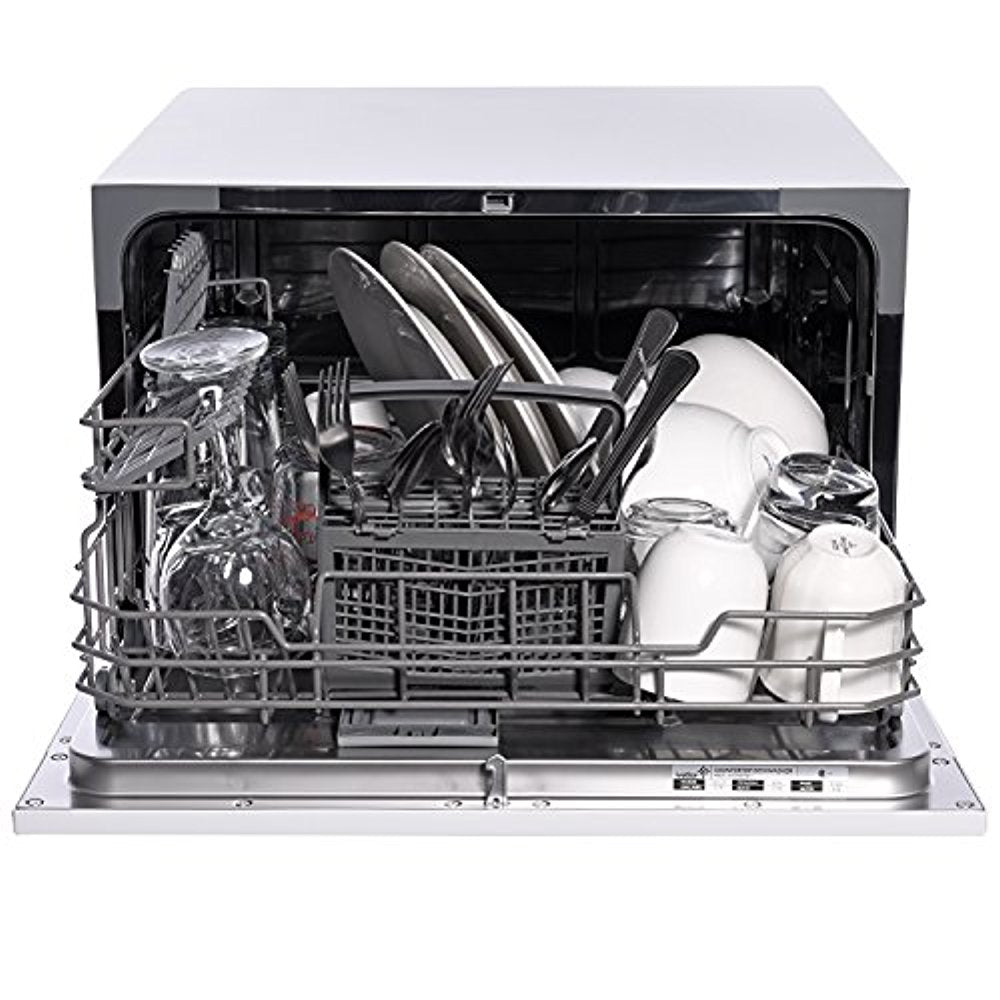 Portable Dishwasher With 6 Place 