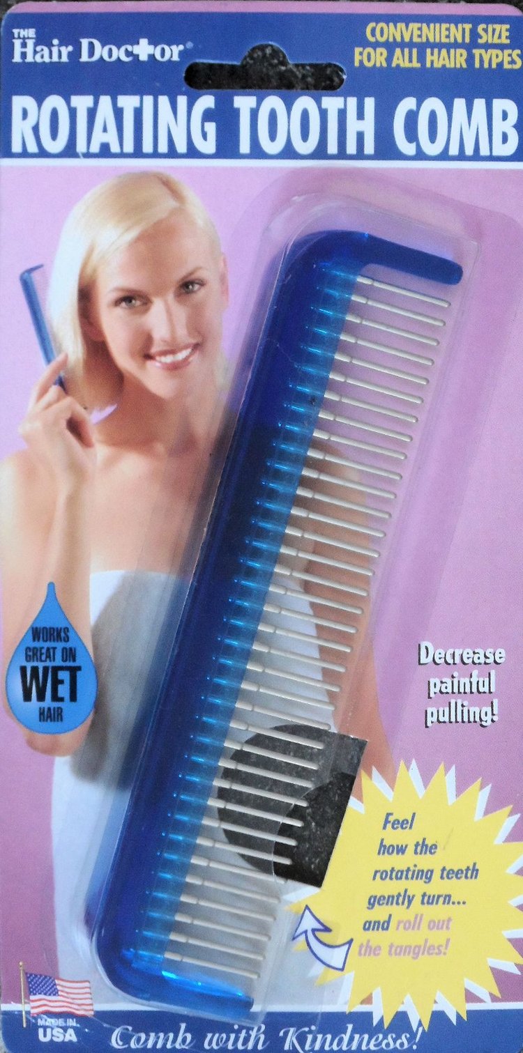 The Hair Doctor Rotating Tooth Comb 5 