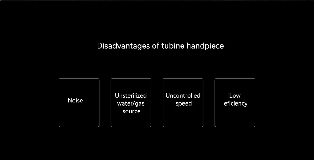 Electric Handpiece is better than traditional turbine handpiece