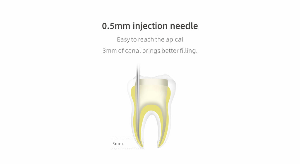 endo obturation gun needles 4pc per pack, vakker dental