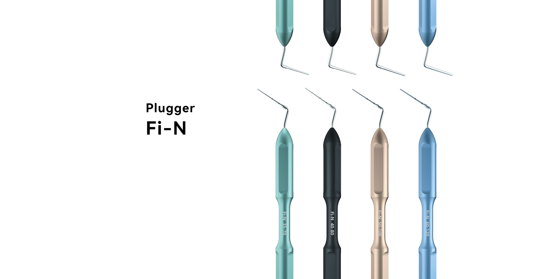 Woodpecker NiTi gutta percha pluggers kit