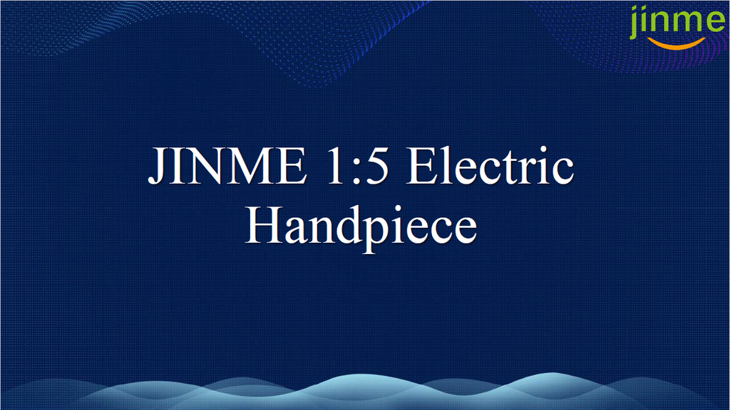 Jinme 1:5 Electric Handpiece Better than NSK