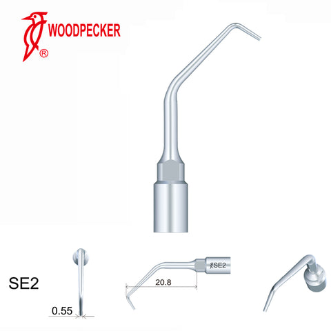 Woodpecker SE2 Endodontic tips for Surgical Smart and Satelec Perio