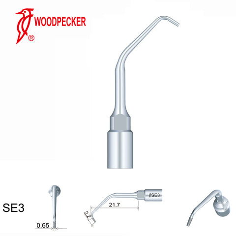 Woodpecker SE3 Endodontic tips for Surgical Smart and Satelec Perio