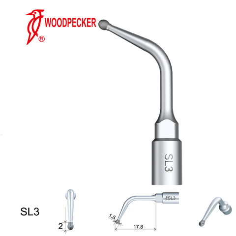 Woodpecker SL3 Sinus Lifting tips for Surgical Smart and Satelec Perio