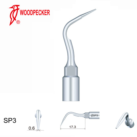 Woodpecker SP3 Periodontal surgery tips for Surgical Smart and Satelec Perio