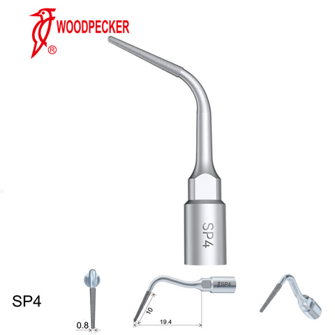 Woodpecker SP4 Periodontal surgery tips for Surgical Smart and Satelec Perio