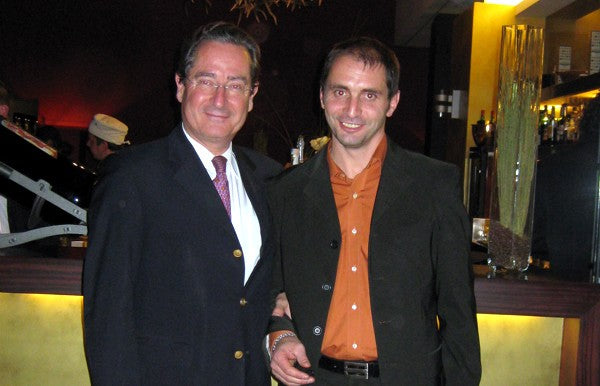 Dr. Alexander von Egen former Vice-President of the Trentino South Tyrol Region with Thomas Tappeiner (Venustis Laas)