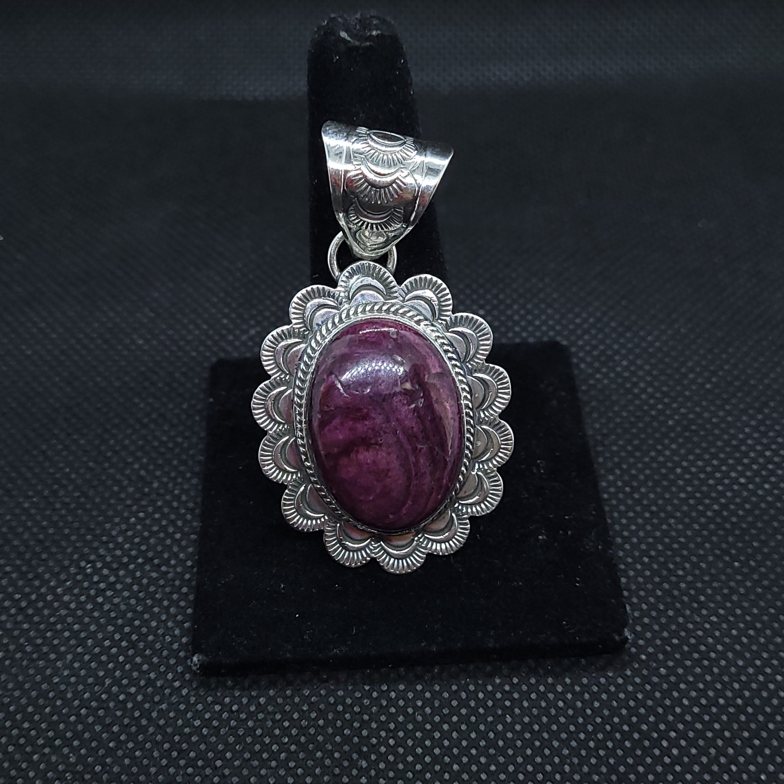 Purple Turquoise Pendant