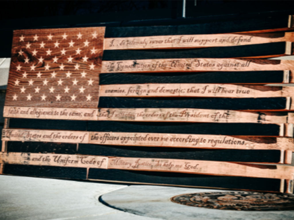 The Oath-Engraved Colonel (24” x 48”)