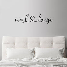 Personalised Love Wall Sticker