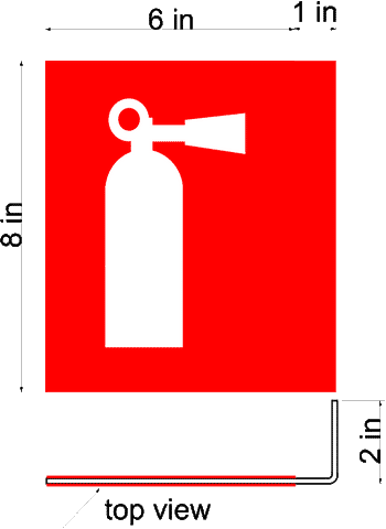 Fire Extinguisher Locations Signs © ADA Sign Depot