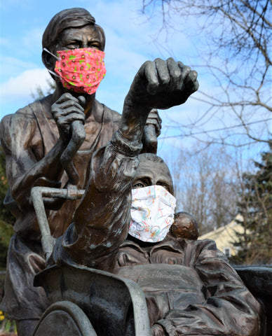 Statue of Dick and Rick Hoyt