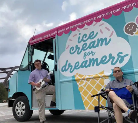  ice cream store with special needs employees