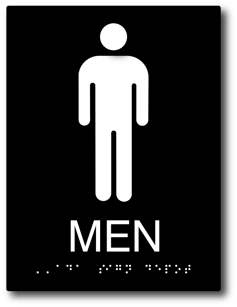 Ada Signs Mens Restroom Sign Ships Today Ada Sign Depot