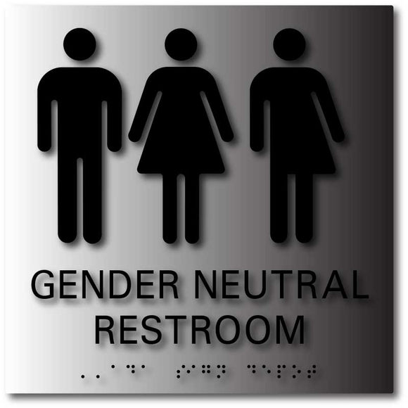 Gender Neutral Bathroom Signs Gender Neutral Ada Restroom Signs – Ada