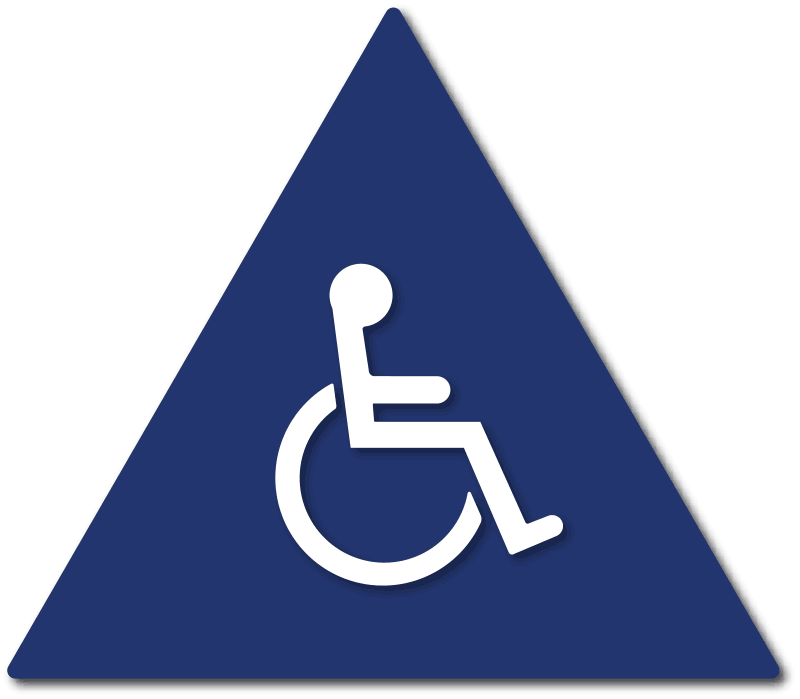 ADA restroom signs