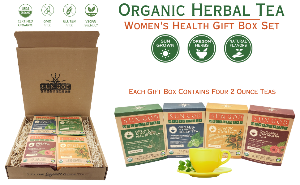 Women's Health Reproductive Years Organic Tea Gift Box