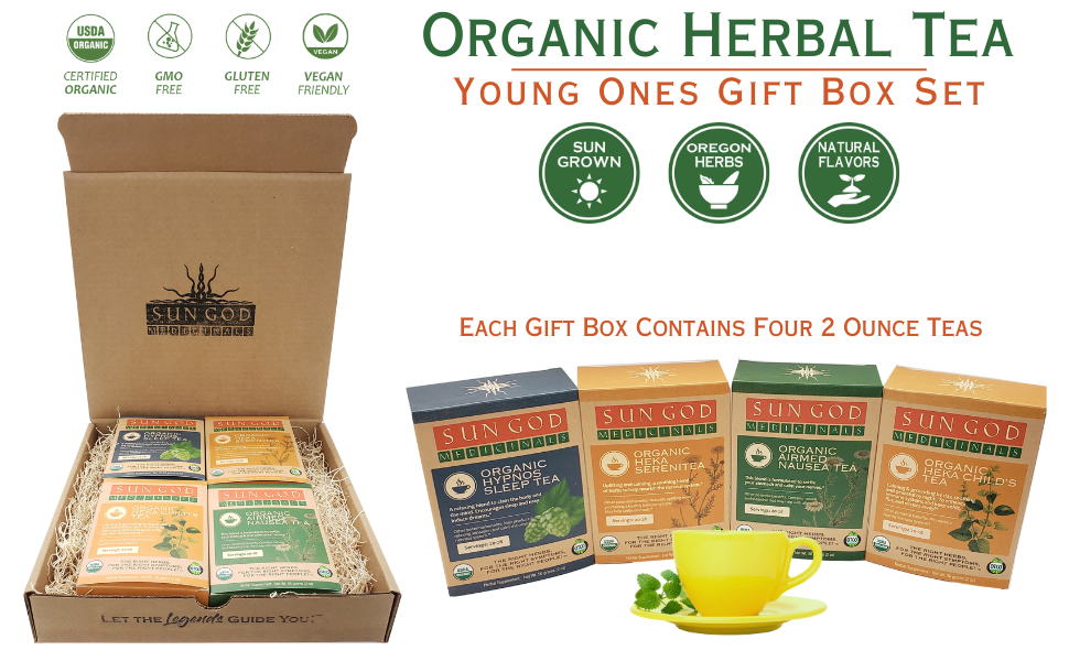 Young Ones Organic Herbal Tea Gift Box