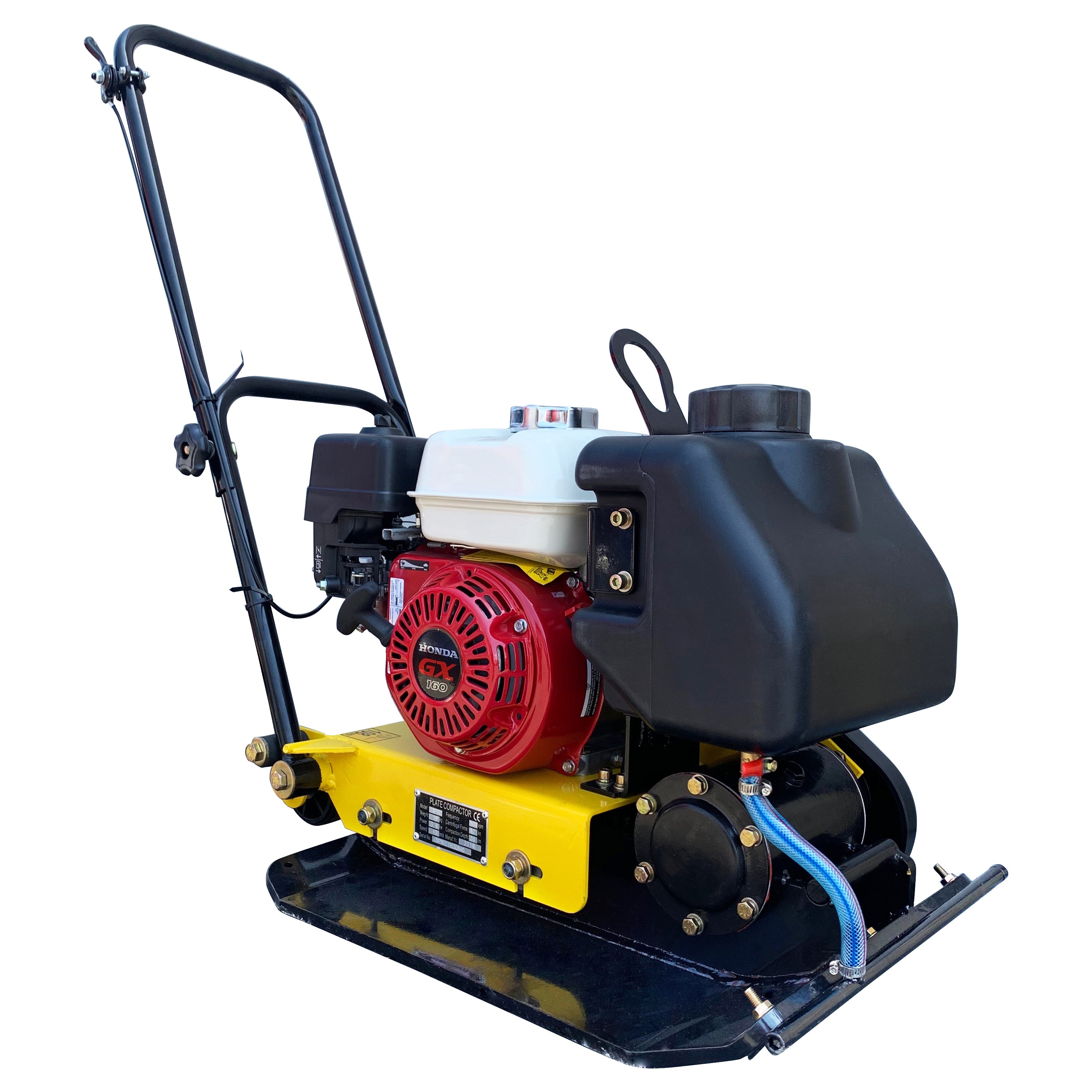 Vibratory Plate Compactor, Gas-powered, Up to 4,500 lbs. Impact