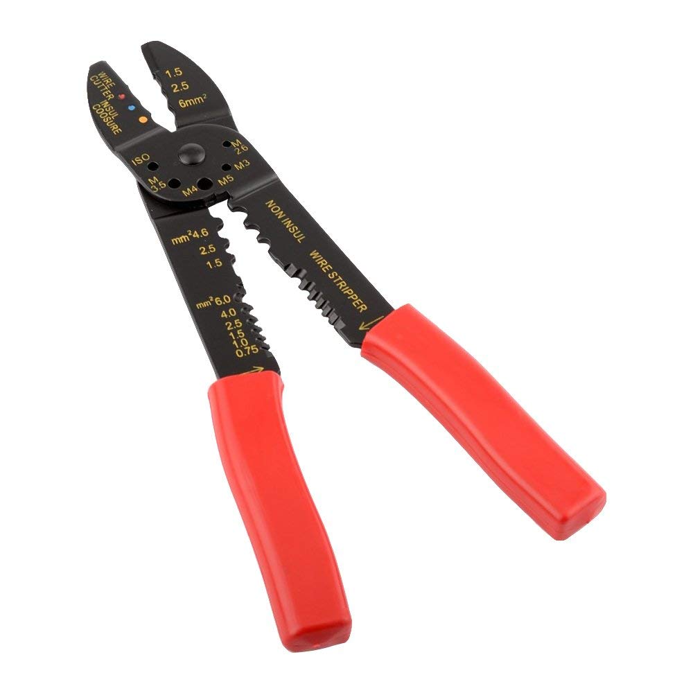 9-1/2 Crimping Tool Multifunctional Cutter Stripper Wire Cable Pliers -  California Tools And Equipment