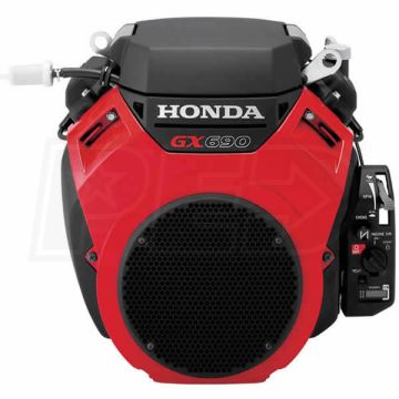 Honda GX690_ 688cc V-Twin OHV Electric Start Horizontal Engine, 17A Charging,