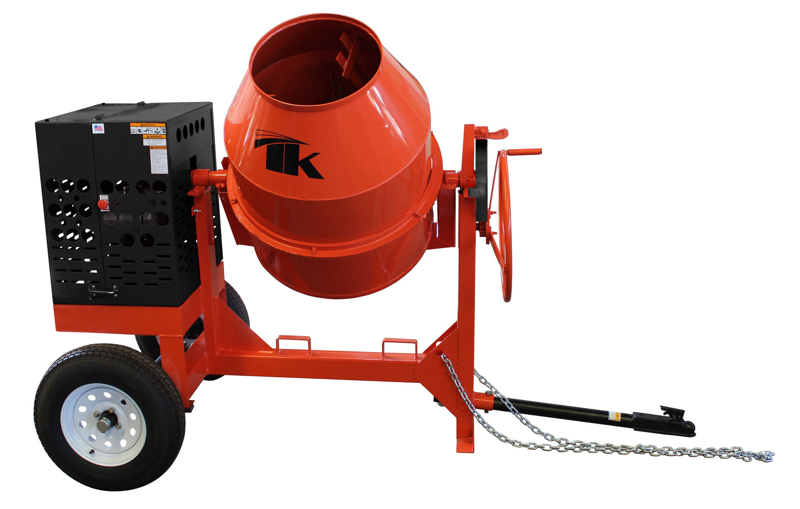 TK Equipment 8HP Honda Mortar Mixer 8-cu ft 8-HP Cement Mixer in the Cement  Mixers department at