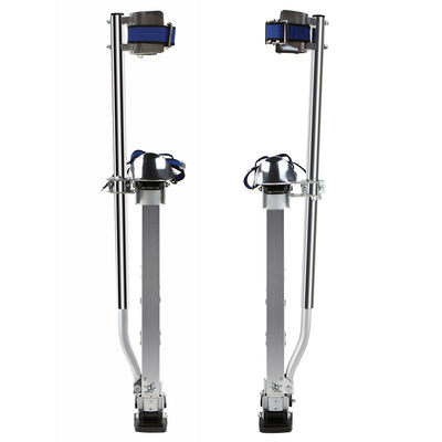 Drywall Stilts 24" to 40" Height Light Weight Non-Slip-Aluminum for Taping Painting