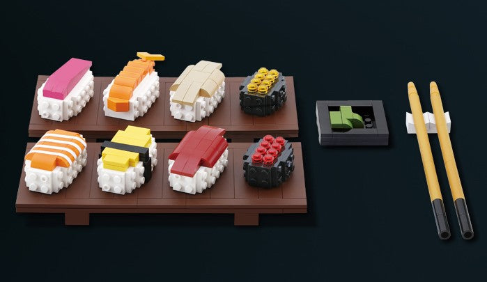 terwijl geld kop Oxford Block Sushi Set | BM35226 – BrickMeUpScottie