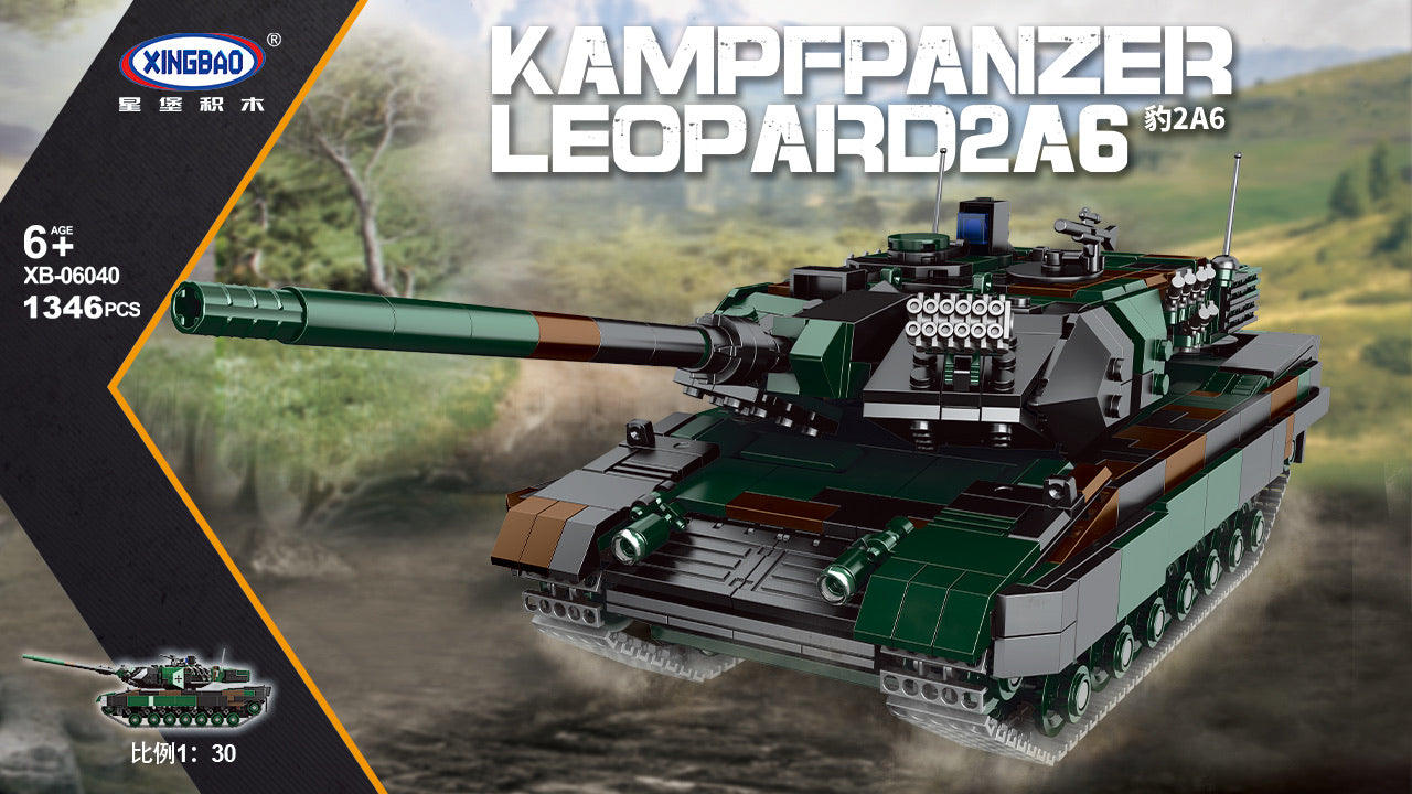 Xingbao Leopard 2A6 Main Battle Tank | XB06040 – BrickMeUpScottie