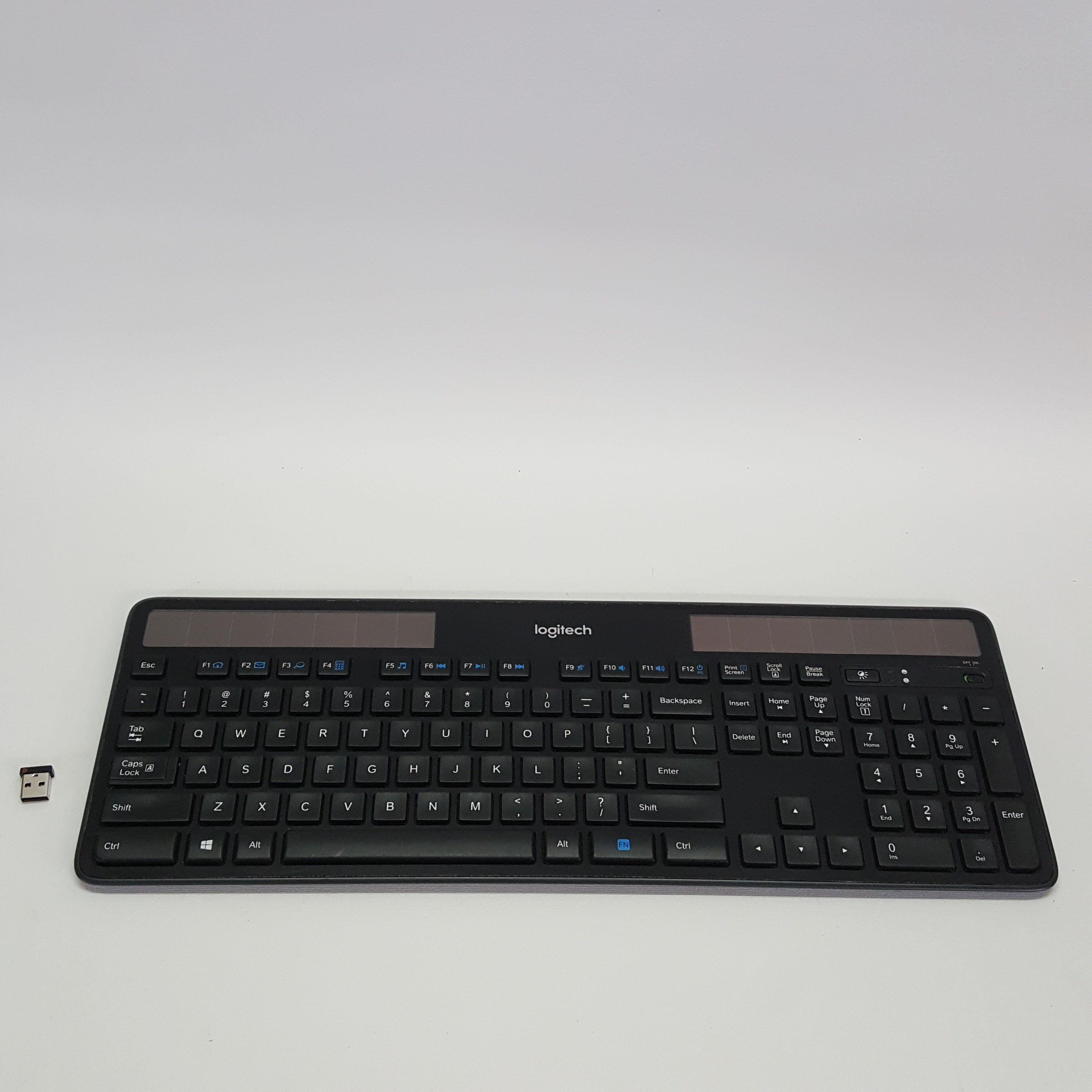 logitech k750 wireless solar powered keyboard