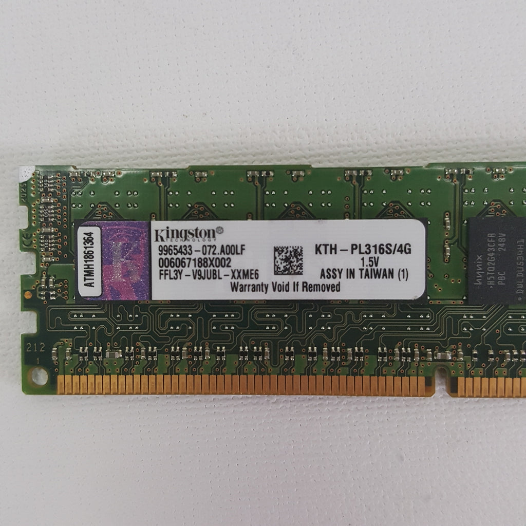 kingston 2 x 4gb pc3-12800e