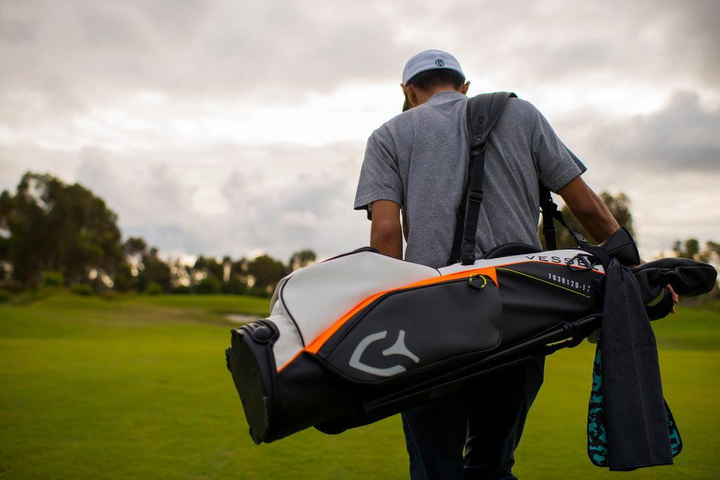 A GOLF BAG can do that?!  Vessel Golf Bags are UNREAL!! 