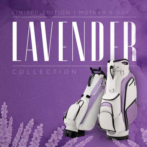 Lavender golf bag