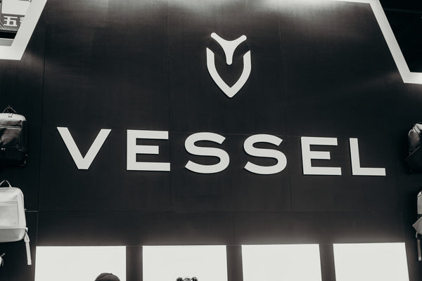 VESSEL branding on VESSEL booth at PGA Show