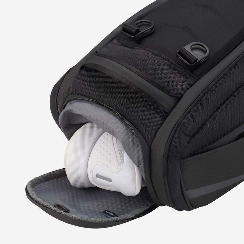 tennis racquet bag with shoe compartment