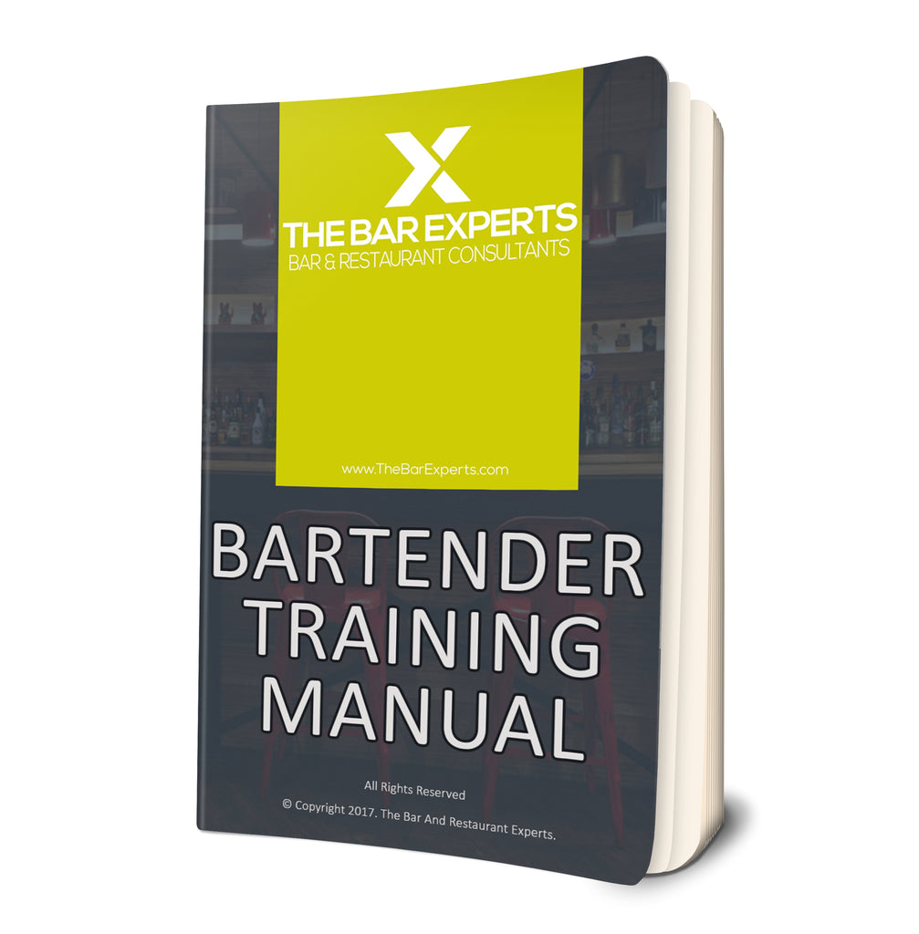 bartender training certificate