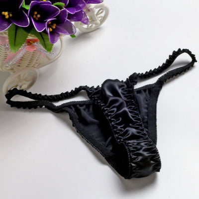Mulberry Silk Thong Panties – Twilight Silk / MMD Brands LLC