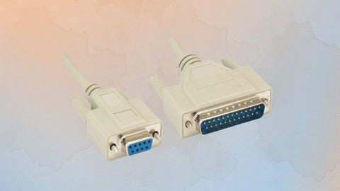D-Sub Molded Cable_Type 3_AT Modem Cable