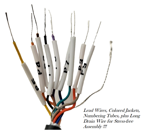 RS-232 Serial Cable Lead Wires