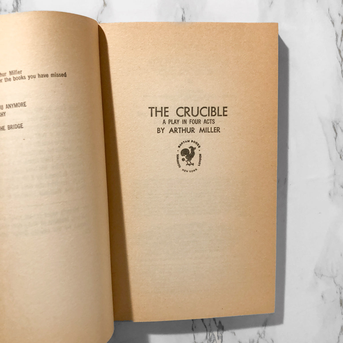 The Crucible by Arthur Miller