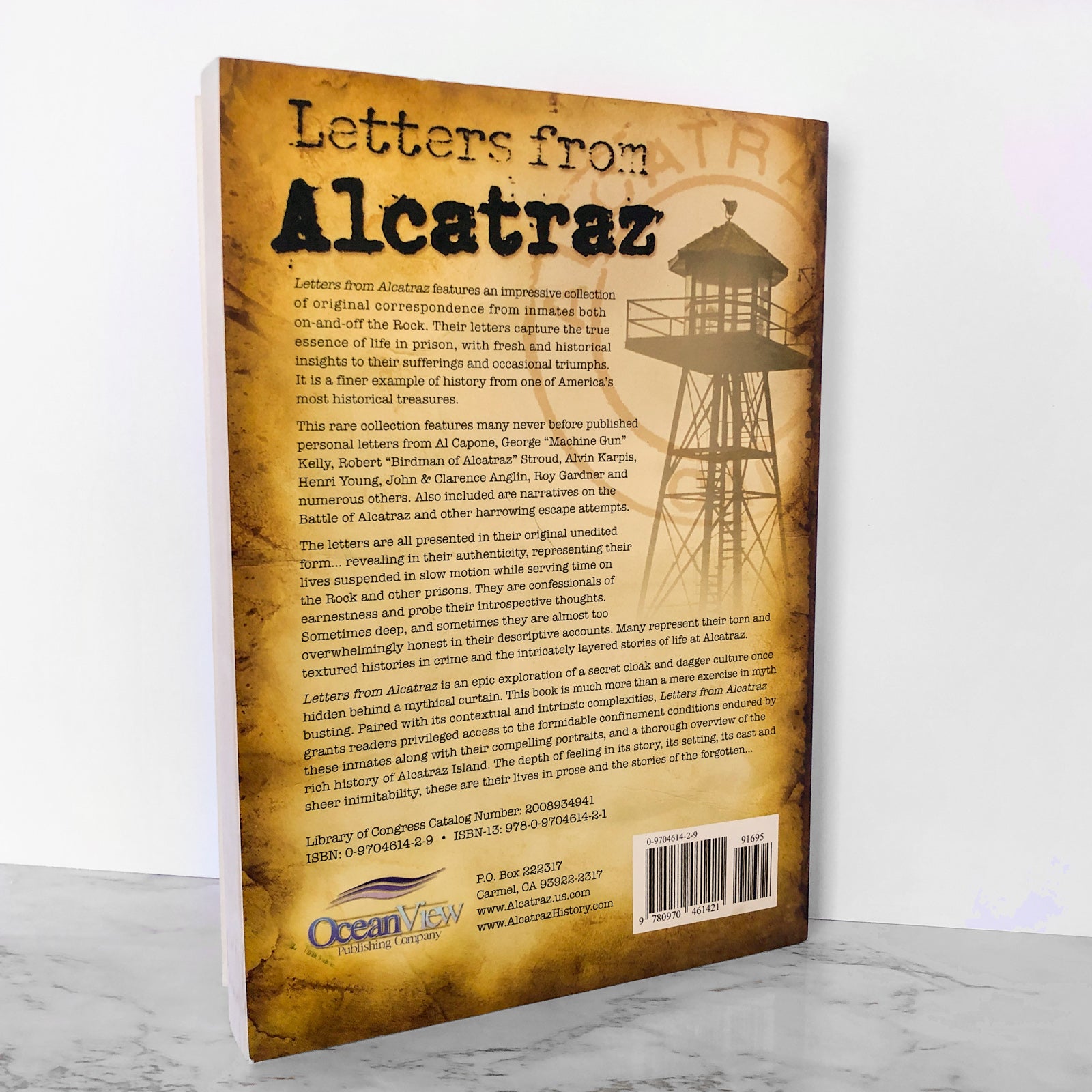 Letters from Alcatraz by Michael Esslinger SIGNED! [FIRST EDITION] 200