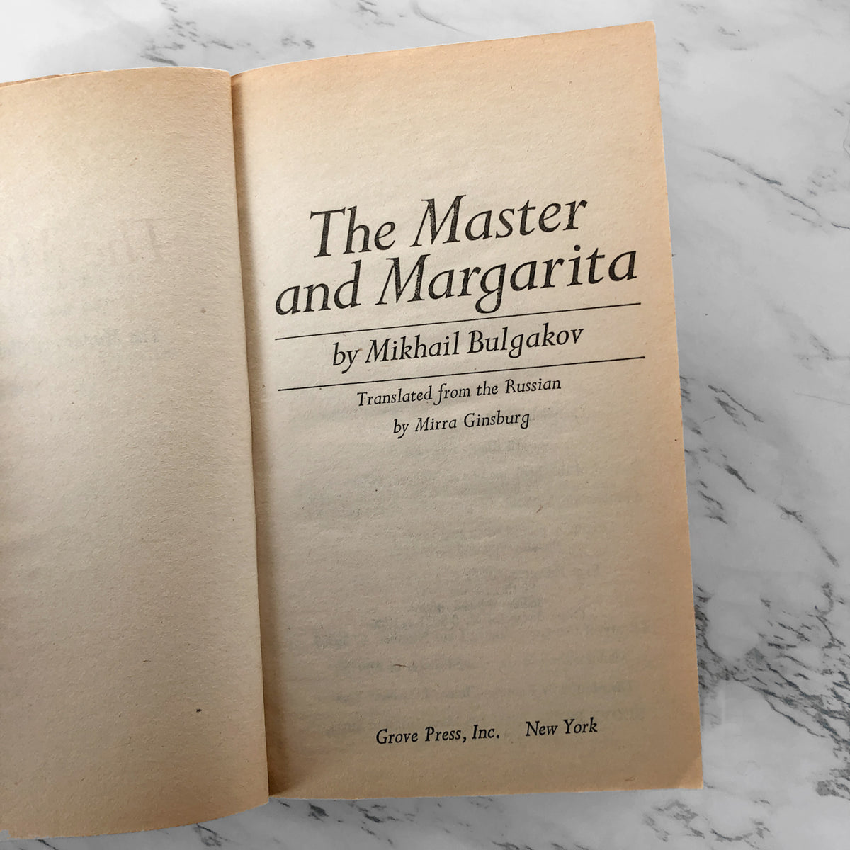 the master and margarita by mikhail bulgakov