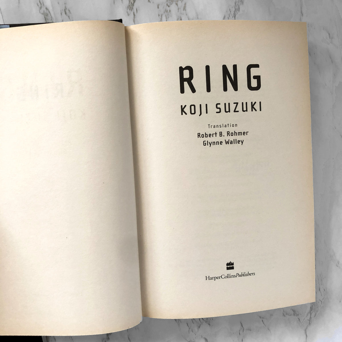 Ring by Koji Suzuki [UK FIRST EDITION]