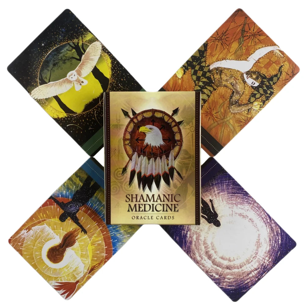Shamanic Medicine Oracle Cards (PDF Guidebook included)