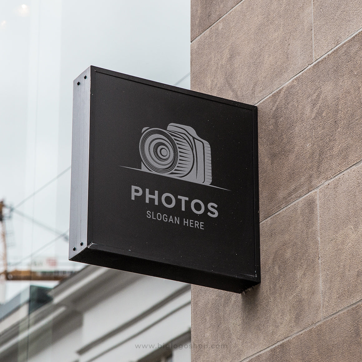 Photographer or photo studio logo design – biglogoshop